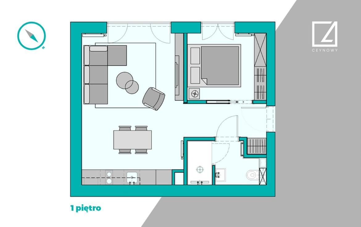 Apartamenty C4 Ceynowy Zoppot Exterior foto