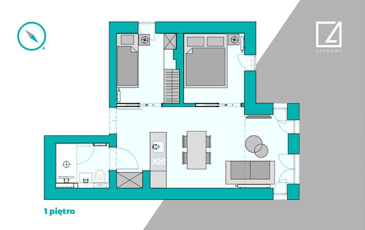 Apartamenty C4 Ceynowy Zoppot Exterior foto